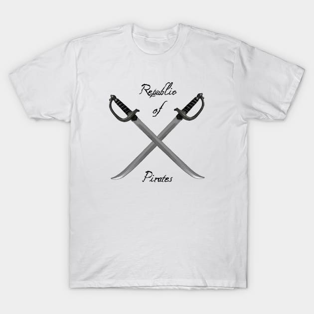 Pirate Sword Version 2 T-Shirt by MMArt